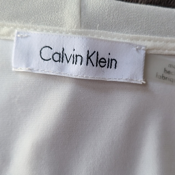 Calvin Klein sleeveless blouse, sz M - Picture 3 of 4